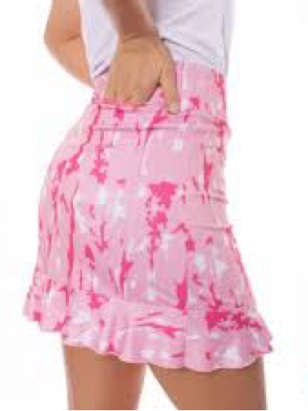 Mama Mia Pink Camouflage Skort by Golftini. XS